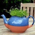 Picture of Teapot Planter Large - Blue