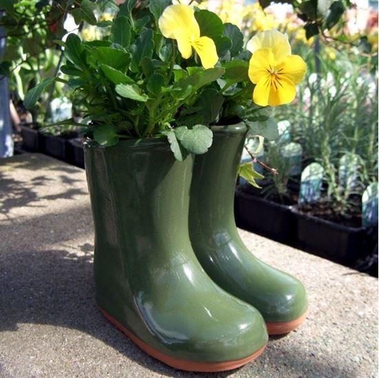 ceramic wellies