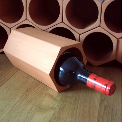 Picture of Individual Terracotta Wine Rack Keystone Section